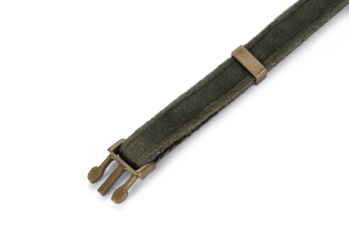 Beeztees DBL Köpek Tasması, Kadife, Nefti, 20-30cm, 10mm - 3