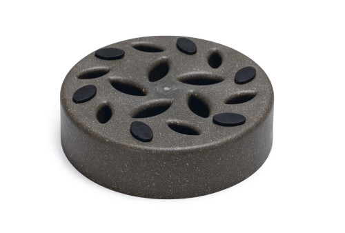 Beeztees DBL Köpek Yavaş Besleme Mama Kabı, Bambu, Antrasit, 17cm, 800ml - 6