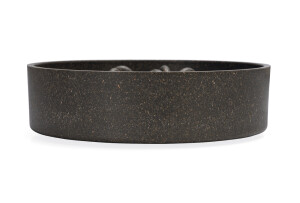 Beeztees DBL Köpek Yavaş Besleme Mama Kabı, Bambu, Antrasit, 21cm, 1430ml - 7