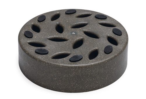 Beeztees DBL Köpek Yavaş Besleme Mama Kabı, Bambu, Antrasit, 21cm, 1430ml - 8