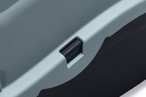 Beeztees Kapalı Kedi Tuvaleti, Açık Mavi Antrasit, 57x39x41cm - 6