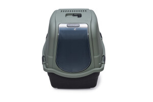 Beeztees Kapalı Kedi Tuvaleti, Koku Filtreli, Antrasit Koyu Mavi, 64x44x46cm - 4