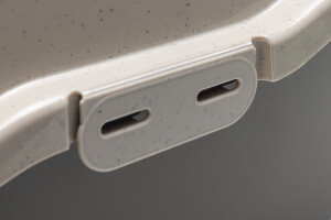 Beeztees Kapalı Kedi Tuvaleti, Koku Filtreli, Bej Gri, 56x39x39cm - 3