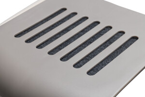 Beeztees Kapalı Kedi Tuvaleti, Koku Filtreli, Bej Gri, 56x39x39cm - 4