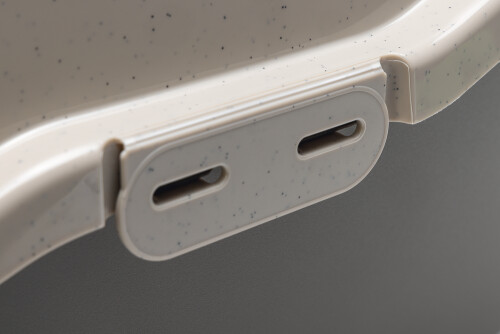 Beeztees Kapalı Kedi Tuvaleti, Koku Filtreli, Bej Gri, 56x39x39cm - 3