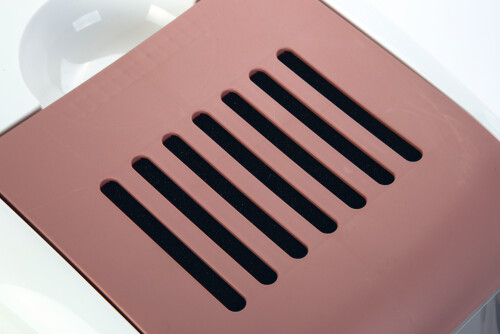 Beeztees Kapalı Kedi Tuvaleti, Koku Filtreli, Pembe Beyaz, 56x39x39cm - 3