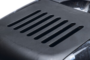 Beeztees Kapalı Kedi Tuvaleti, Koku Filtreli, Siyah Mermer Antrasit, 56x39x39cm - 6