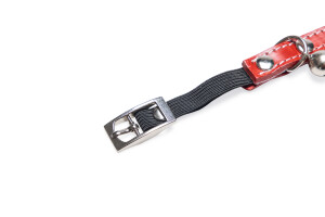 Beeztees Kedi Boyun Tasması, Bandanalı, Zilli, Kırmızı, 24-29cm - 5