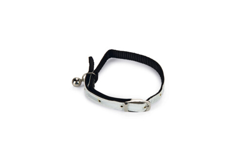Beeztees Kedi Boyun Tasması, Fosforlu Beyaz, 20-29cm - 1