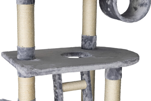 Beeztees Kedi Büyük Tırmalama ve Oyun Evi, 70x50x220-260cm - 6