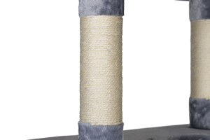 Beeztees Kedi Büyük Tırmalama ve Oyun Evi, 70x50x220-260cm - 11