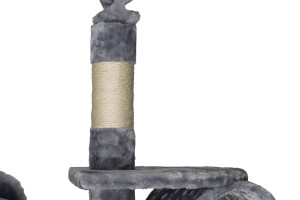 Beeztees Kedi Büyük Tırmalama ve Oyun Evi, 70x50x220-260cm - 18