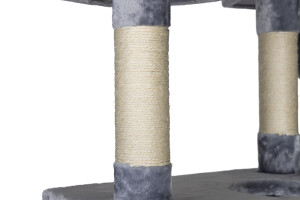 Beeztees Kedi Büyük Tırmalama ve Oyun Evi, 70x50x220-260cm - 19