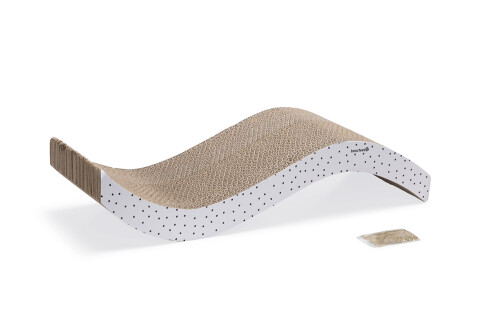 Beeztees Kedi Karton Tırmalama ve Kediotu, 52x21x10cm - 1