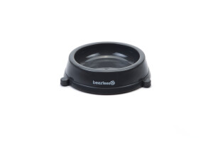 Beeztees Kedi Mama Su Kabı, Kaymaz, Plastik, Antrasit 17cm - Beeztees