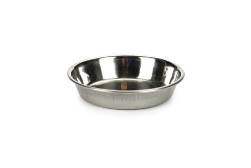 Beeztees Kedi Mama Su Kabı, Paslanmaz Çelik, 11,5cm, 190ml - 1