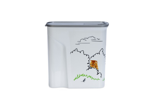 Beeztees Kedi Maması Saklama Kabı 6L - 2