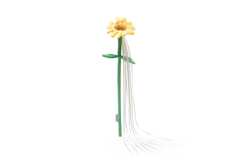 Beeztees Kedi Oltası, Çiçek Çeklinde, Peluş ve Kurdelalar, Çeşitli Renklerde, 45x6x3cm - 5