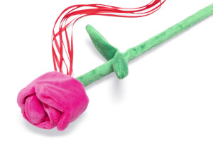 Beeztees Kedi Oltası, Çiçek Çeklinde, Peluş ve Kurdelalar, Çeşitli Renklerde, 45x6x3cm - 6