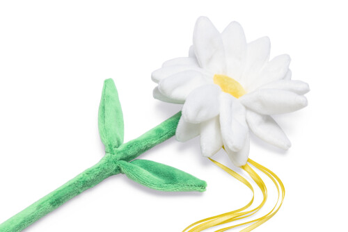 Beeztees Kedi Oltası, Çiçek Çeklinde, Peluş ve Kurdelalar, Çeşitli Renklerde, 45x6x3cm - 12