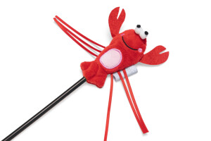 Beeztees Kedi Oltası, Oyuncaklı, Peluş, Kurdelalar, Çeşitli Renklerde, 40cm - 9