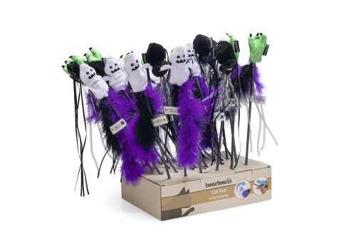 Beeztees Kedi Oltası, Peluş Oyuncaklı, Çeşitli Renklerde, 40cm - 16