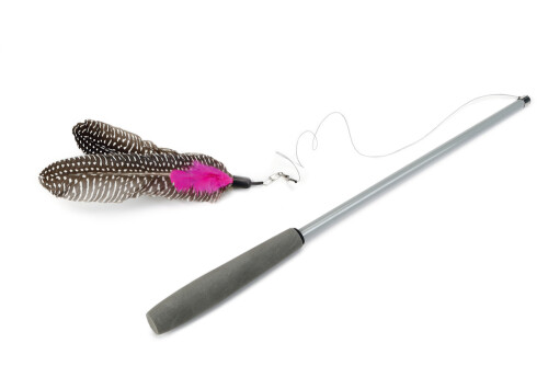 Beeztees Kedi Oltası, Teleskopik Saplı, Tüylü, 40-112cm - 1