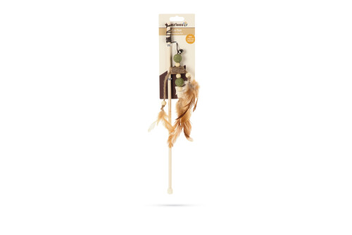 Beeztees Kedi Oltası, Tüylü Matatabi ve Kediotu Topları Uc, 40cm - 2