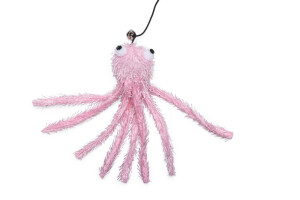 Beeztees Kedi Oltası, Zilli, Peluş Ahtapot, - 4