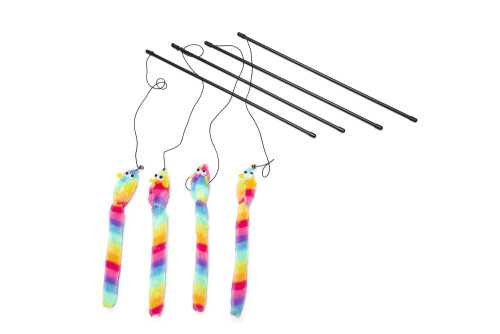 Beeztees Kedi Oltası, Zilli, Peluş Oyuncaklı, - 1