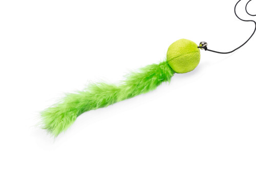 Beeztees Kedi Oltası, Zilli, Peluş Top ve Kuyruk, - 7