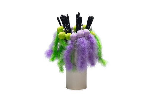 Beeztees Kedi Oltası, Zilli, Peluş Top ve Kuyruk, - 13