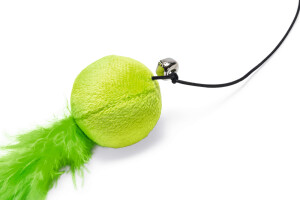 Beeztees Kedi Oltası, Zilli, Peluş Top ve Kuyruk, - 6