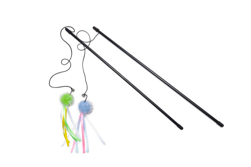 Beeztees Kedi Oltası, Zilli, Tüylü Top ve Kurdelalar, - 1