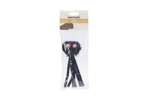 Beeztees Kedi Oyuncağı, Elastik İpli Örümcek, 17cm - 4