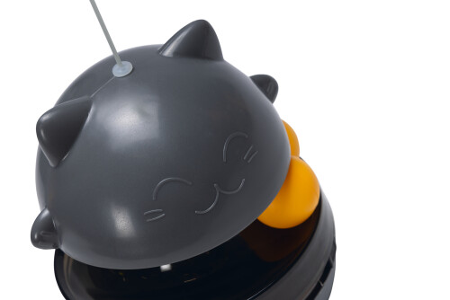 Beeztees Kedi Oyuncağı, Hacıyatmaz, İçinde Top, Ucunda Tüy, 10x10x42cm - 15