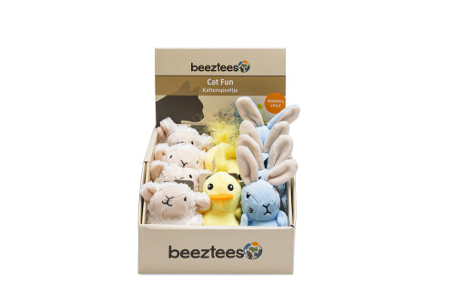 Beeztees Kedi Oyuncağı, Hacıyatmaz, Peluş, Çeşitli Renklerde, 7x7x10cm - 7