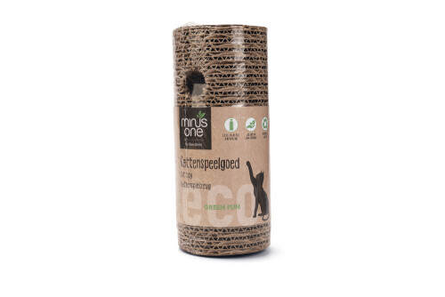 Beeztees Kedi Oyuncağı, Karton Silindir ve Püskül, 23x10x10cm - 5