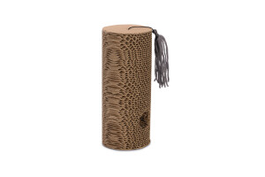 Beeztees Kedi Oyuncağı, Karton Silindir ve Püskül, 23x10x10cm - 1