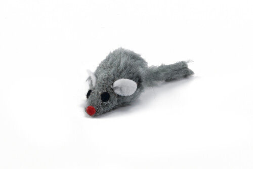 Beeztees Kedi Oyuncağı, Kısa Tüylü Fare, 5cm - 1