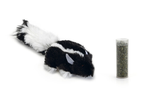 Beeztees Kedi Oyuncağı, Kokarca, Kediotlu, Peluş, 14cm - 1