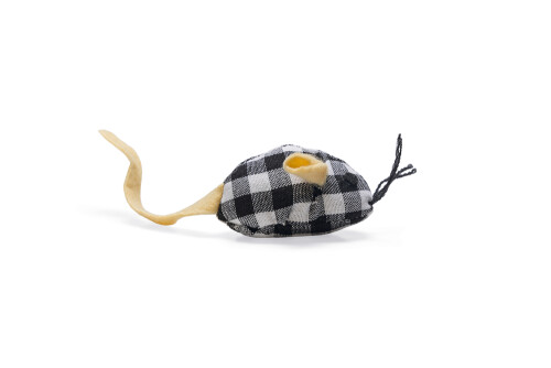 Beeztees Kedi Oyuncağı, Kumaş Fare, Çeşitli Renklerde, 13x3,5x3cm - 4