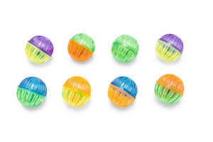 Beeztees Kedi Oyuncağı, Sesli Top, 2 Adet, 4cm - 7