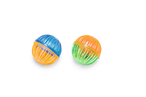 Beeztees Kedi Oyuncağı, Sesli Top, 2 Adet, 4cm - 1