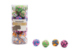 Beeztees Kedi Oyuncağı, Top, Kumaş, Çeşitli Renklerde, 4cm - 6