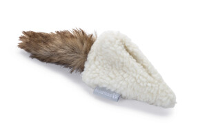 Beeztees Kedi Oyuncağı, Tüylü Peluş, Kediotu Cepli, 20cm - Beeztees
