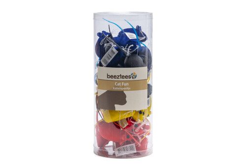 Beeztees Kedi Oyuncağı, Velur Fare, Çeşitli Renklerde, 12,5x3x2,6cm - 7