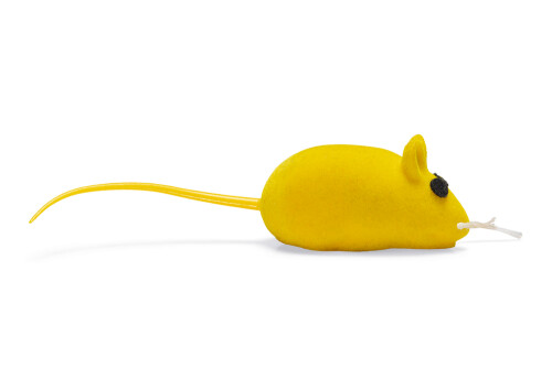 Beeztees Kedi Oyuncağı, Velur Fare, Çeşitli Renklerde, 12,5x3x2,6cm - 4