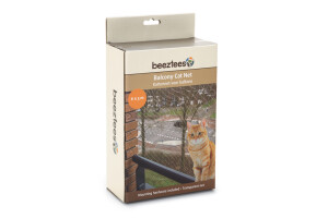 Beeztees Kedi Pencere veya Balkon Koruma Filesi, Şeffaf, 6x3m - 5