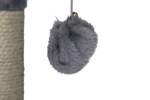 Beeztees Kedi Tırmalama, Gri, 35x35x82cm - 9